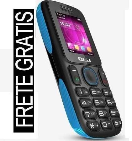Celular 2 Chips Blu Tank Bateria Dura 30 Dias Stand-by Fm